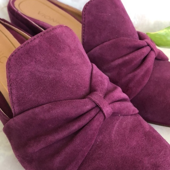 Vionic mules purple size 7 Presley low heel VS-336-1 - Picture 2 of 7